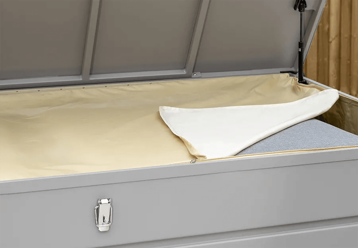 Kettler Large Aluminium Storage Box - Pebble