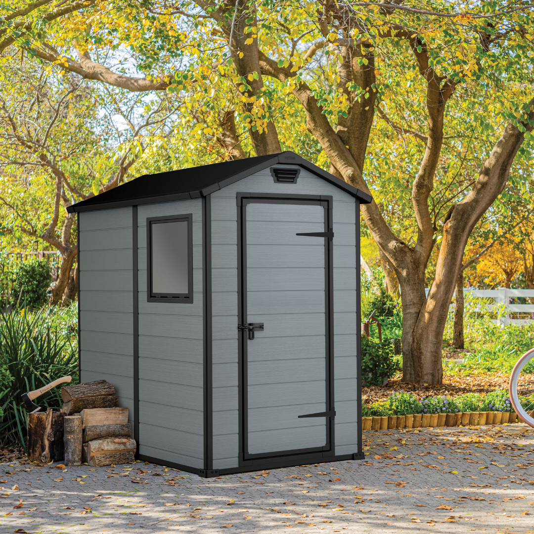 Keter Manor 4x6 ft. Outdoor Resin Storage Shed